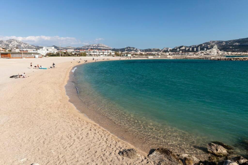 T2 Plage Prado-David, Parc Borely, Parking Privee Марсилия Екстериор снимка